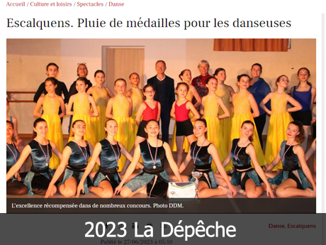 Dépêche juin 2023