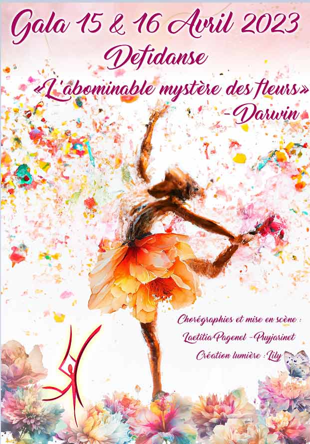 Affiche du spectacle de danse