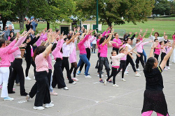 Octobre rose flashmob 04