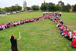 Octobre rose flashmob 34
