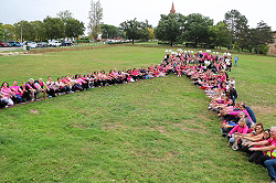 Octobre rose flashmob 37